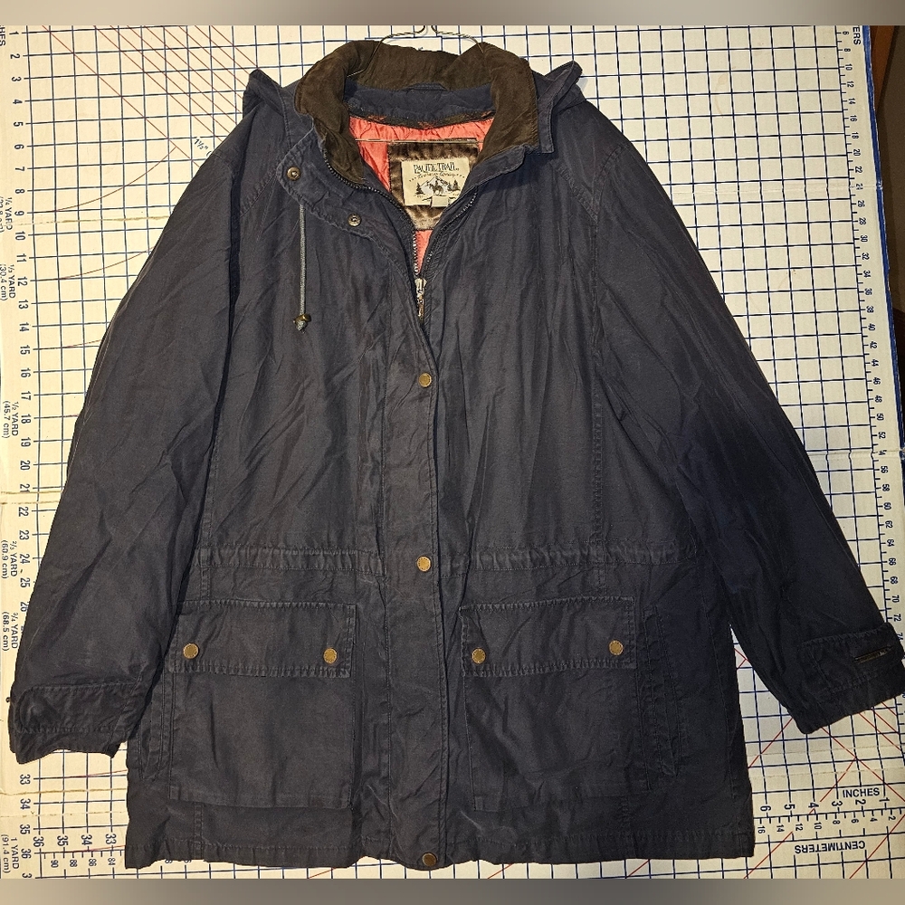 Pacific Trail Men's Dark Blue Utility Jacket
